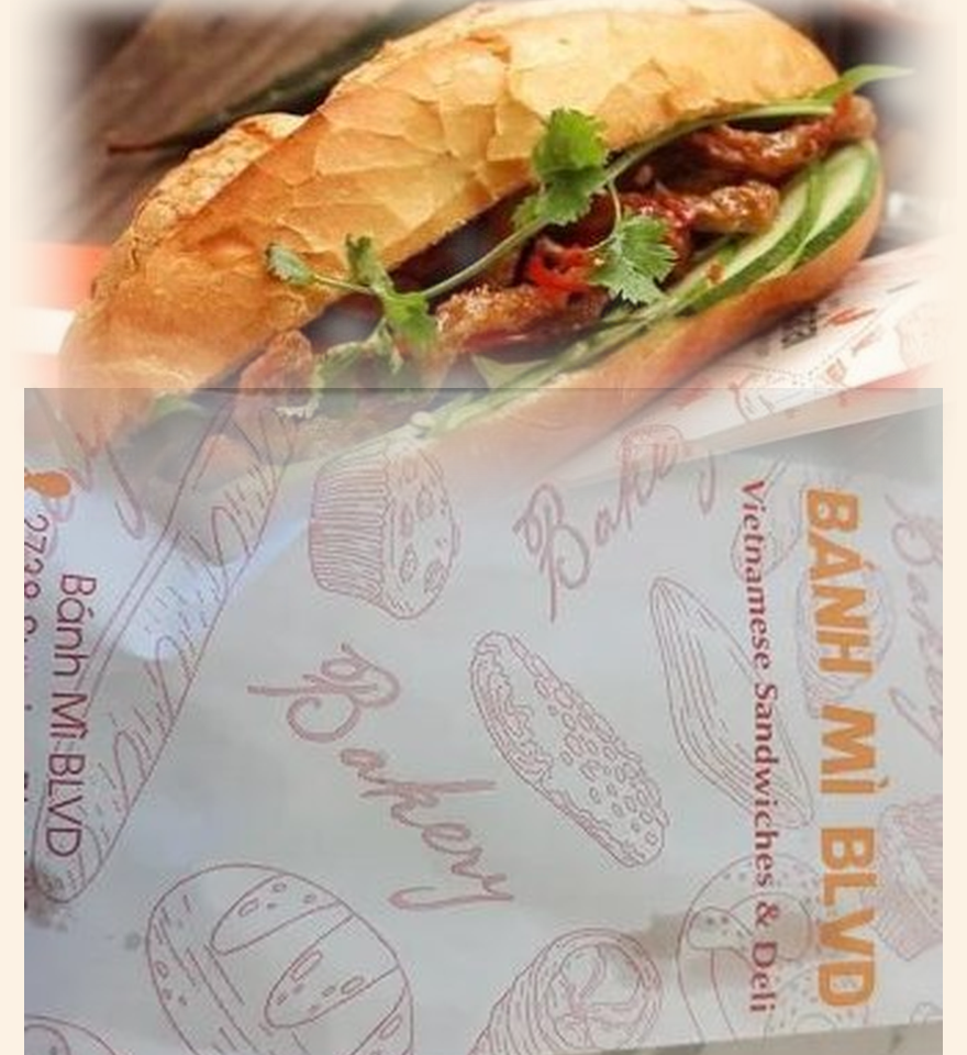 Fresh Bánh Mì on BMB branded bag